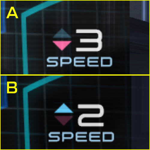 Speed change